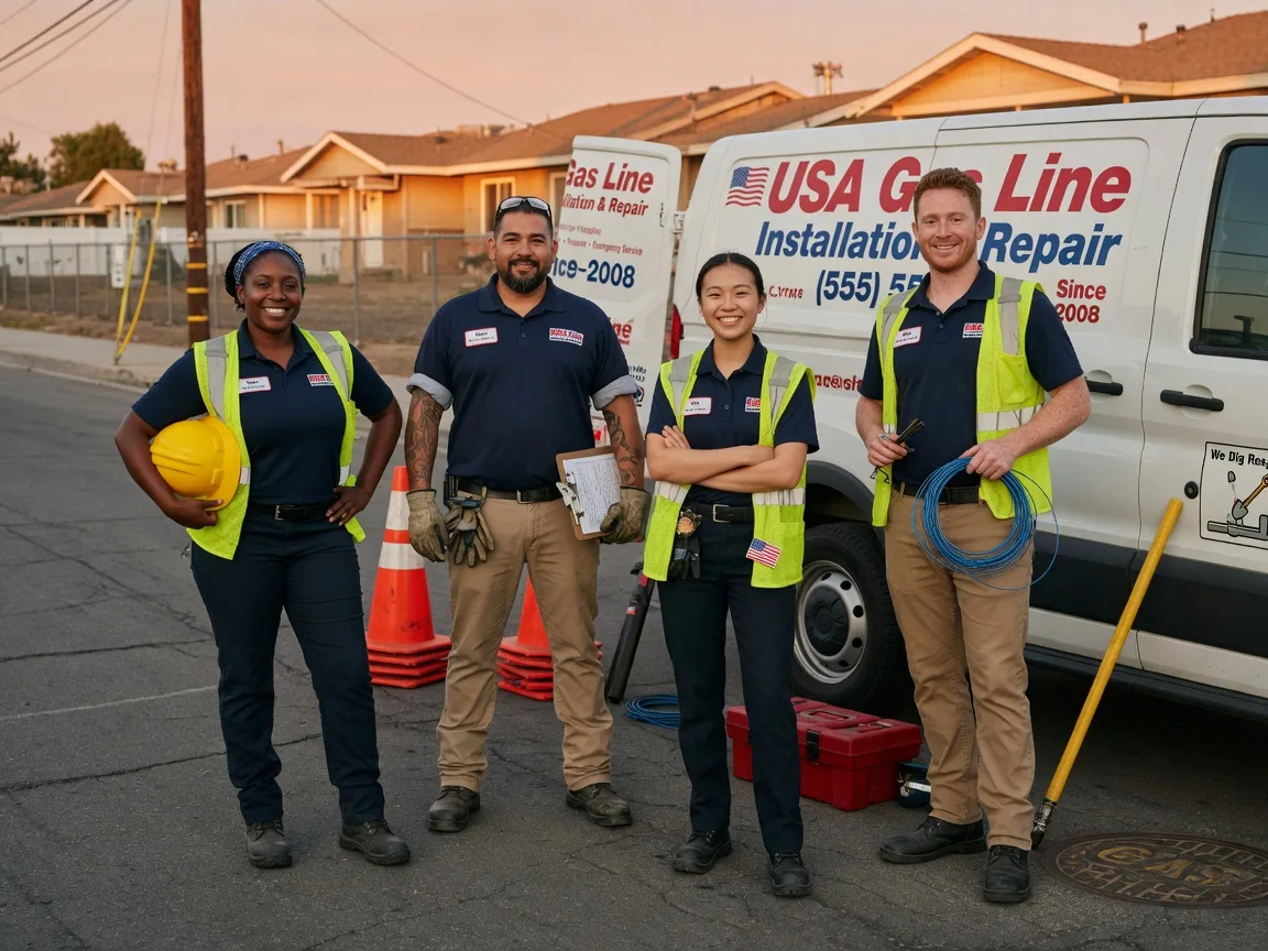 Gas Line Installation company in Oliver, PA